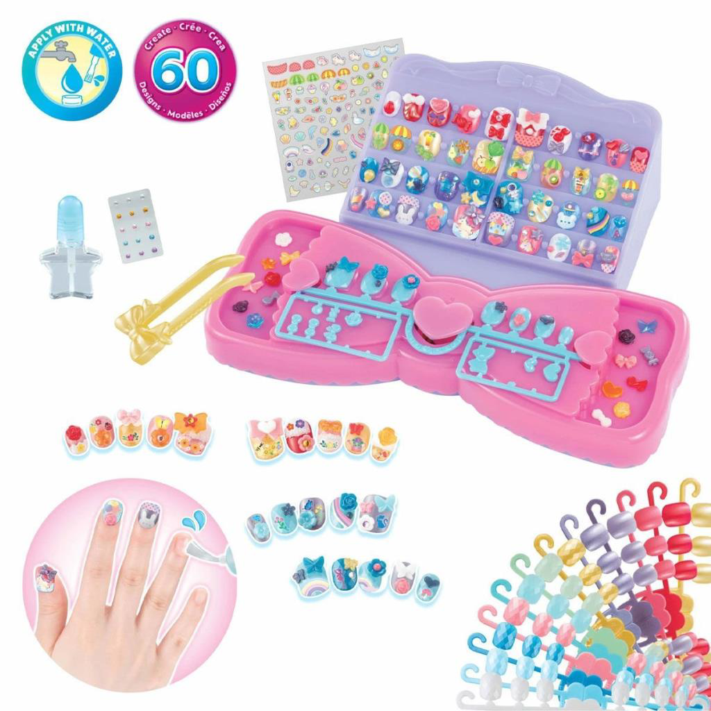 Nessiworld 35027 AquaBeads Tasarla ve Sergile Tırnak Atölyesi +4 