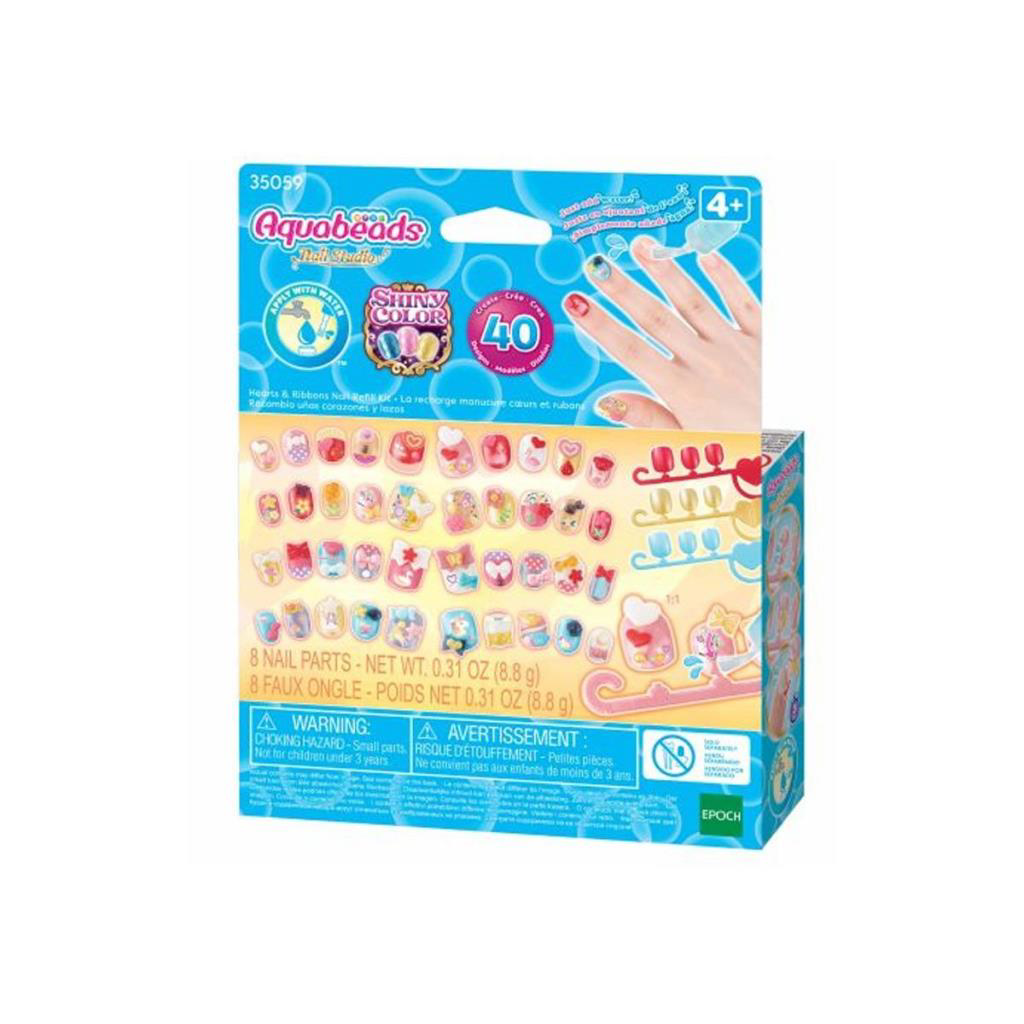 Nessiworld 35059 AquaBeads Kalpler ve Kurdeleler - Yedek Tırnak P Nessiworld 35059 AquaBeads Kalpler ve Kurdeleler - Yedek Tırnak P
