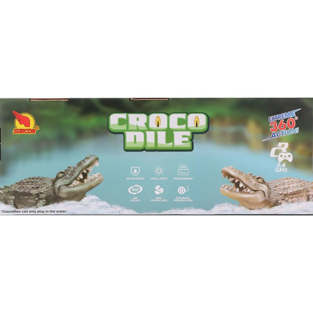 Nessiworld 3652 Kumandalı Timsah Extreme Action 35 cm 360DRC 2 4G