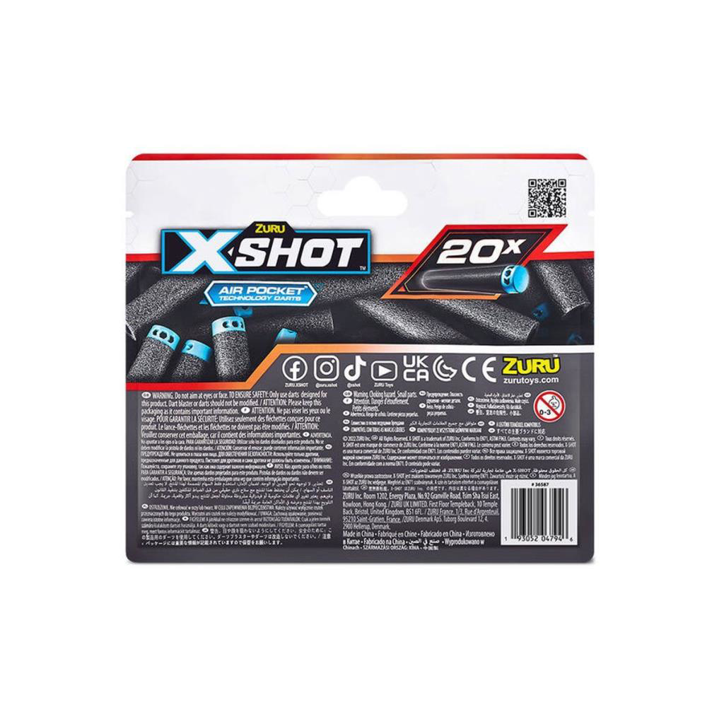 Nessiworld 36587 Zuru X Shot Silah 20 li Yedek Paket -Sunman Fiyatı, Yorumları ve Özellikleri