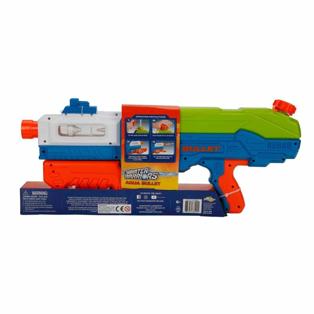 Nessiworld 38200 Water Warriors Aqua Bullet Su Tabancası 58,7 cm Nessiworld 38200 Water Warriors Aqua Bullet Su Tabancası 58,7 cm