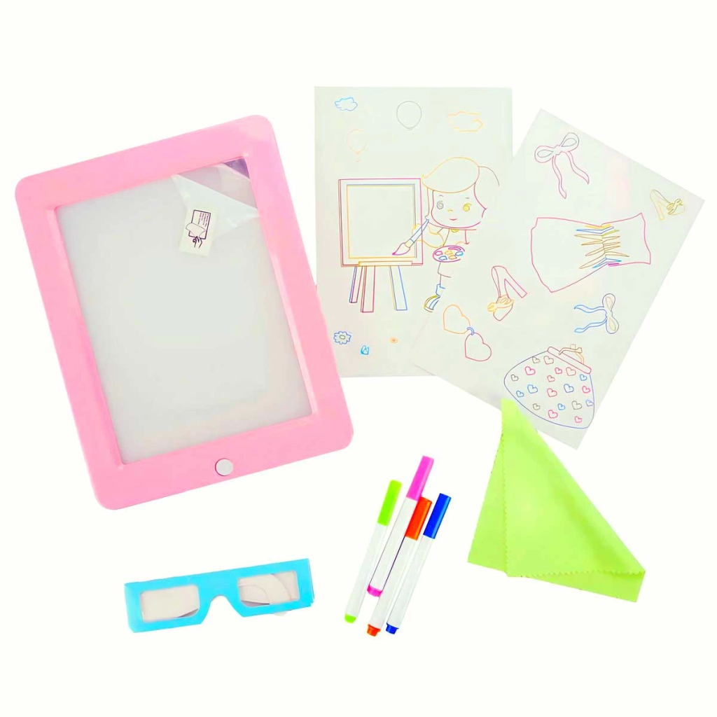 Nessiworld 3D Doodle Sihirli Pembe Yazı Tahtası Nessiworld 3D Doodle Sihirli Pembe Yazı Tahtası