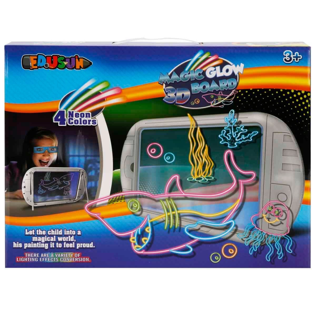 Nessiworld 3D Doodle Karanlıkta Parlayan Sihirli Yazı Tahtası Nessiworld 3D Doodle Karanlıkta Parlayan Sihirli Yazı Tahtası