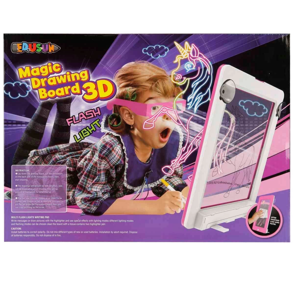 Nessiworld 3D Doodle Sihirli Pembe Yazı Tahtası Nessiworld 3D Doodle Sihirli Pembe Yazı Tahtası