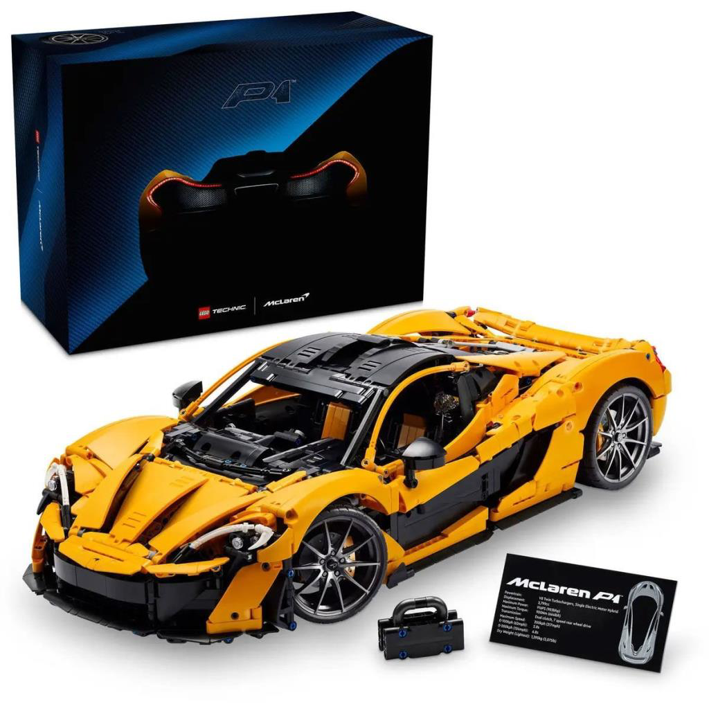 Nessiworld 42172 Lego Technic McLaren P1 3893 parça +18 yaş Nessiworld 42172 Lego Technic McLaren P1 3893 parça +18 yaş