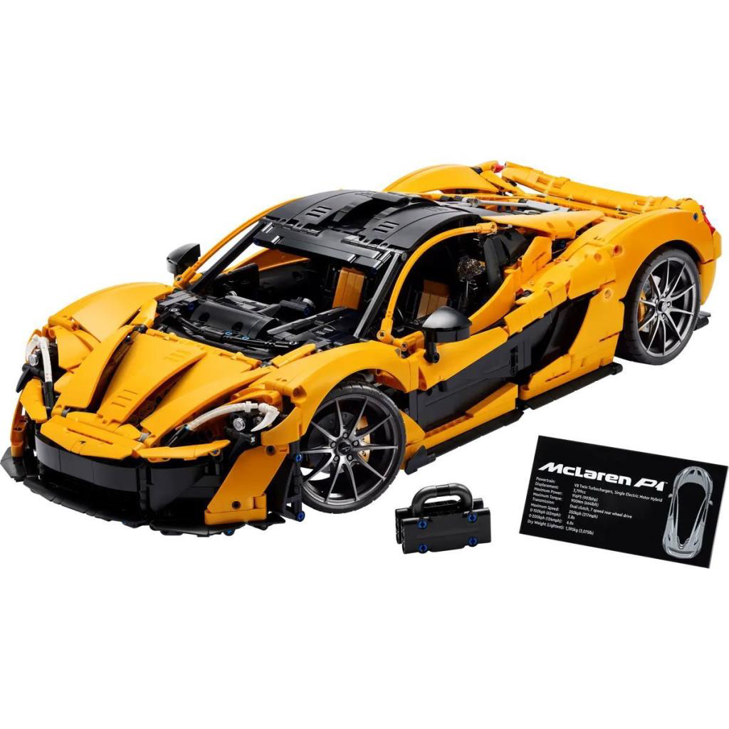 Nessiworld 42172 Lego Technic McLaren P1 3893 parça +18 yaş Nessiworld 42172 Lego Technic McLaren P1 3893 parça +18 yaş