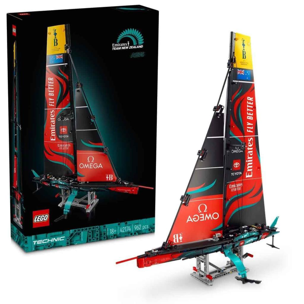 Nessiworld 42174 Lego Technic Emirates Team New Zealand AC75 Yat 
