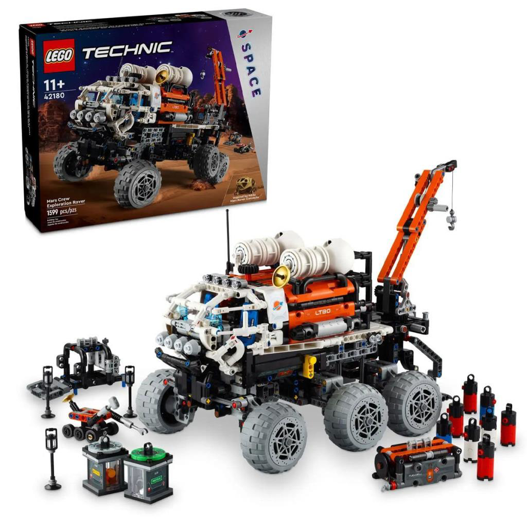 Nessiworld 42180 Lego Technic Mars Ekibi Keşif Aracı 1599 parça + Nessiworld 42180 Lego Technic Mars Ekibi Keşif Aracı 1599 parça +