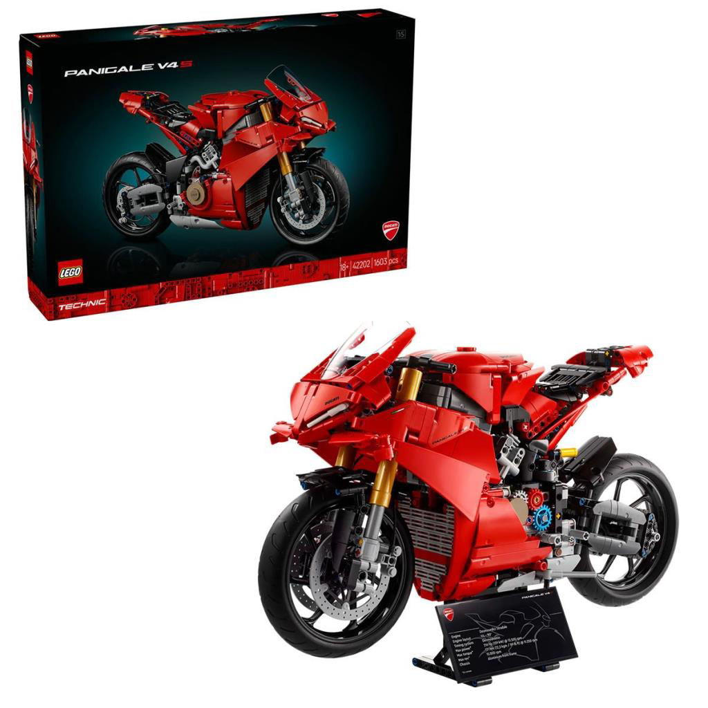 Nessiworld 42202 Lego Technic Ducati Panigale V4 S Motosiklet 160 Nessiworld 42202 Lego Technic Ducati Panigale V4 S Motosiklet 160