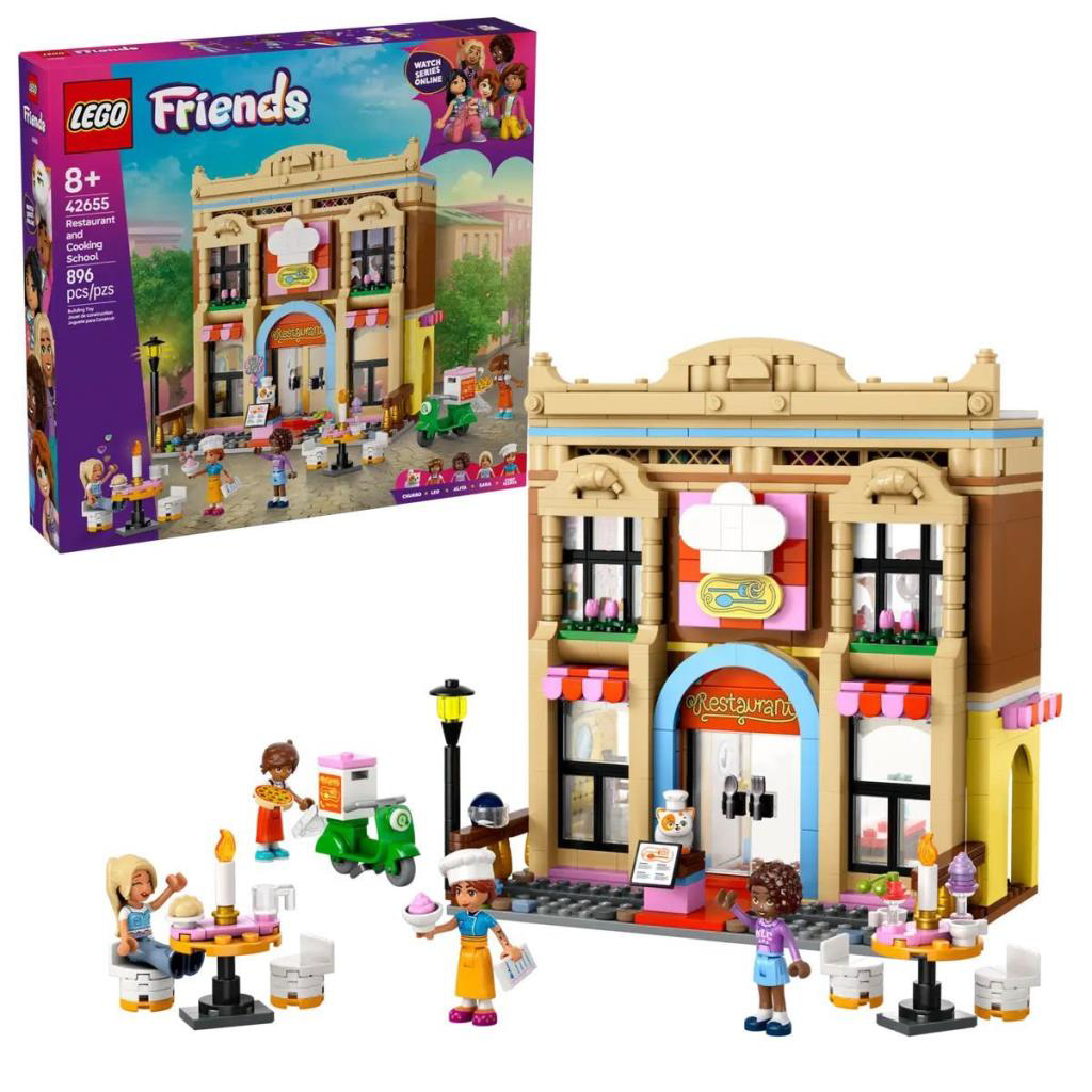 Nessiworld 42655 Lego Friends Restoran ve Aşçılık Okulu  parça + 