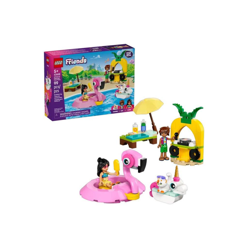 Nessiworld 42658 Lego Friends Unicorn ve Flamingo Havuz Partisi 9 Nessiworld 42658 Lego Friends Unicorn ve Flamingo Havuz Partisi 9