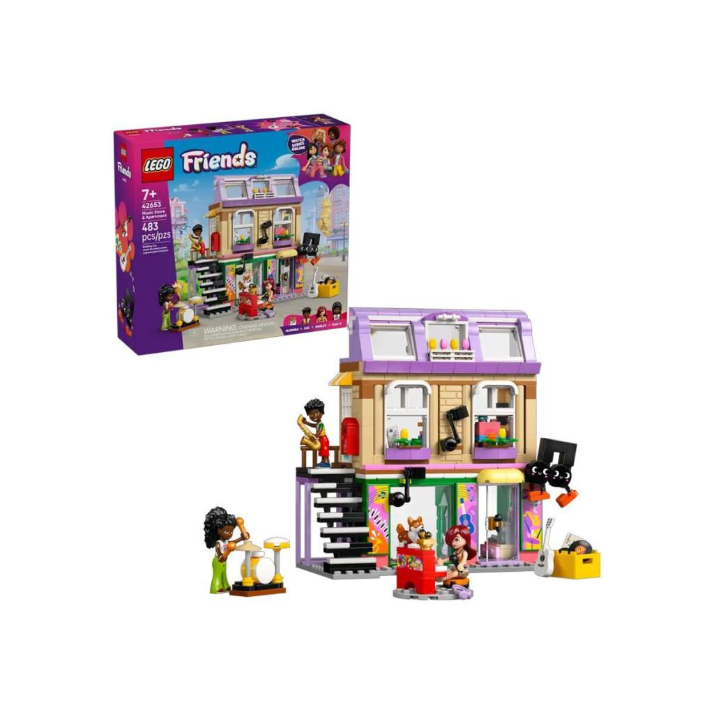 Nessiworld 42653 Lego Friends Müzik Mağazası 483 parça +7 yaş Nessiworld 42653 Lego Friends Müzik Mağazası 483 parça +7 yaş