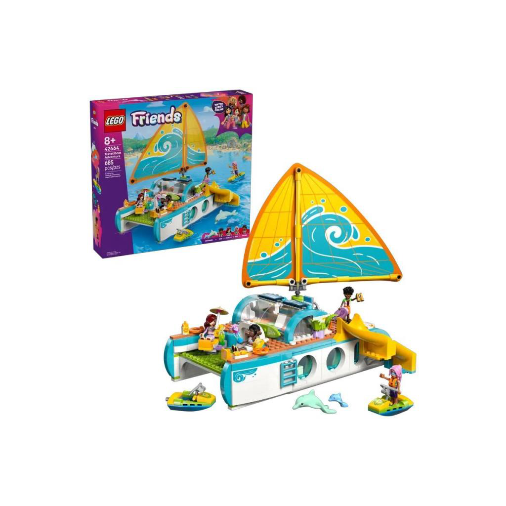 Nessiworld 42664 Lego Friends Gezi Teknesi Macerası 685 parça +8 