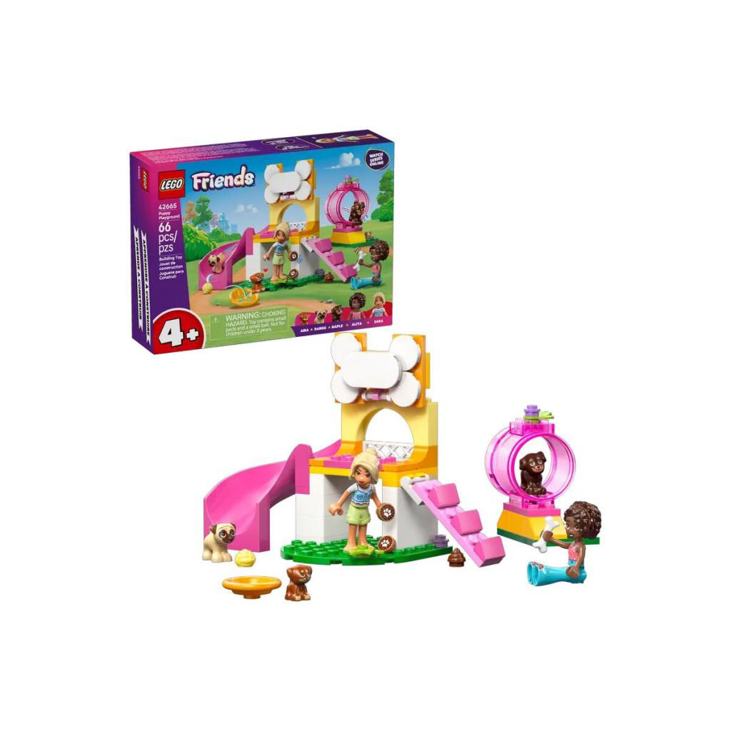 Nessiworld 42665 Lego Friends Yavru Köpek Oyun Parkı 66 parça +4 