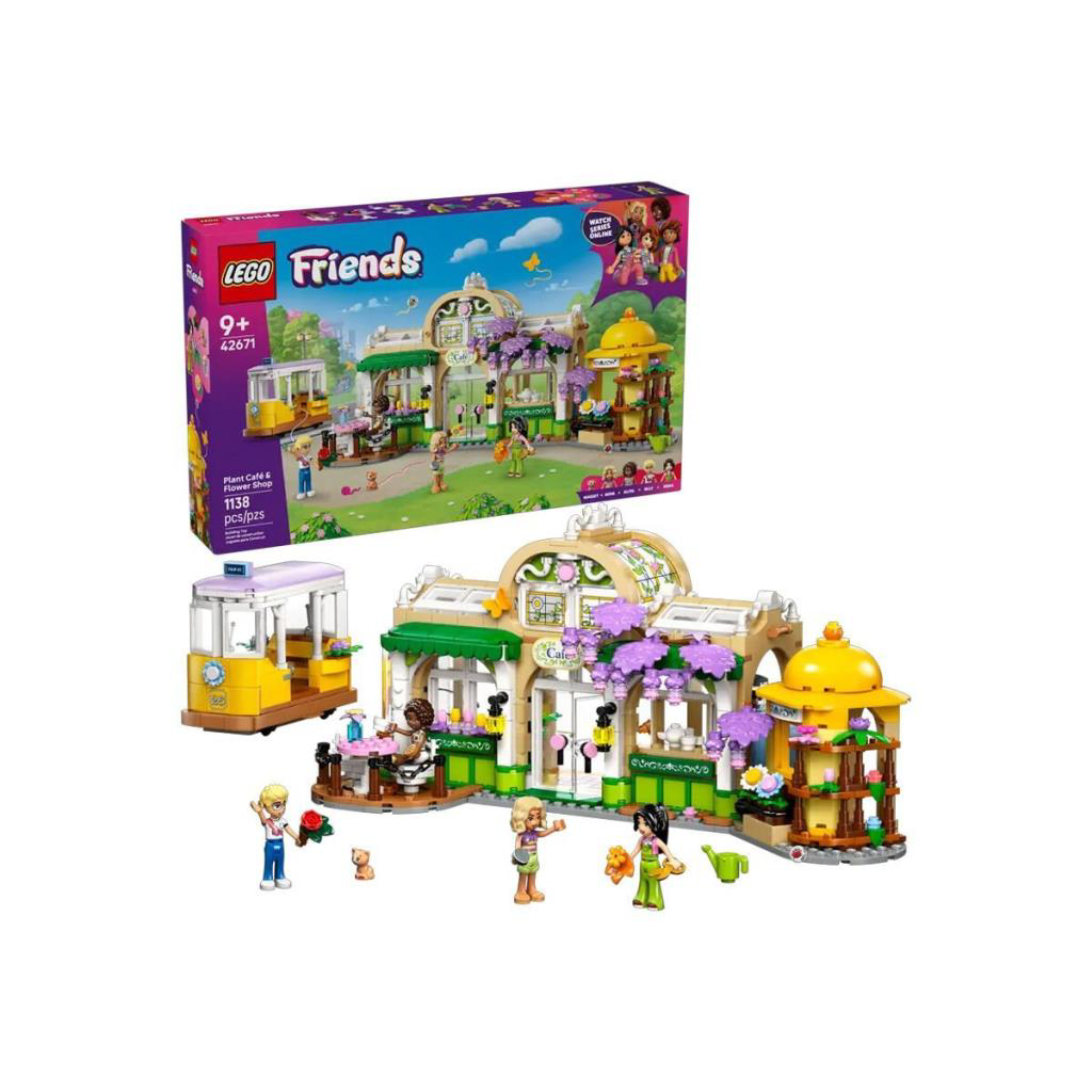 Nessiworld 42671 Lego Friends Kafe ve Çiçekçi Dükkanı 1138 parça 