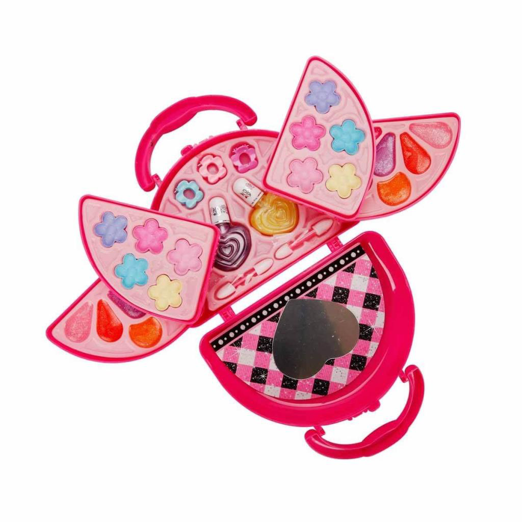 Nessiworld 4278 Pretty Pinky 3 Katlı Pembe Çantalı Makyaj Seti -S Nessiworld 4278 Pretty Pinky 3 Katlı Pembe Çantalı Makyaj Seti -S
