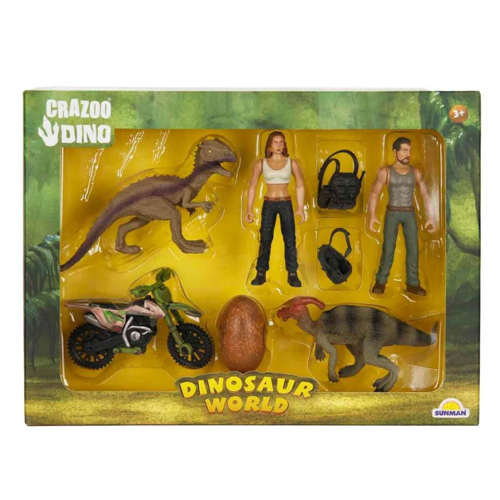 Nessiworld 43111 Crazoo Dinozor Figürlü Oyun Seti -Sunman Nessiworld 43111 Crazoo Dinozor Figürlü Oyun Seti -Sunman
