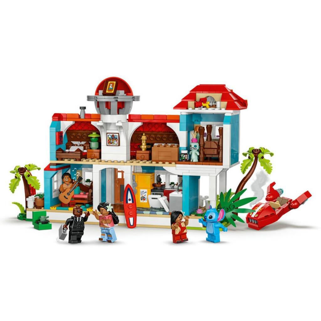 Nessiworld 43268 Lego Disney Lilo ve Stiç Plaj Evi 834 parça +9 y Nessiworld 43268 Lego Disney Lilo ve Stiç Plaj Evi 834 parça +9 y