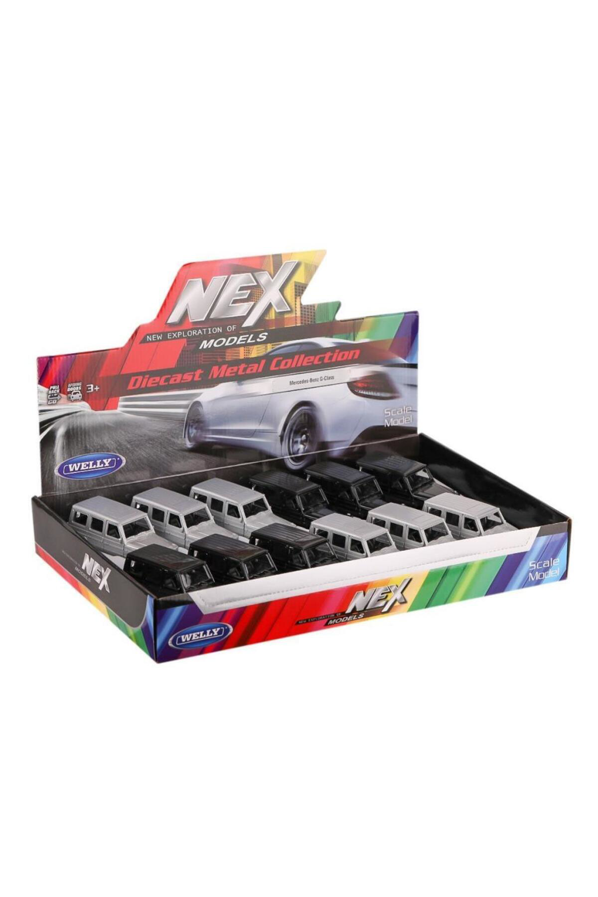 Nessiworld  43689 Welly Die Castt Pull Back Mercedes G-Class