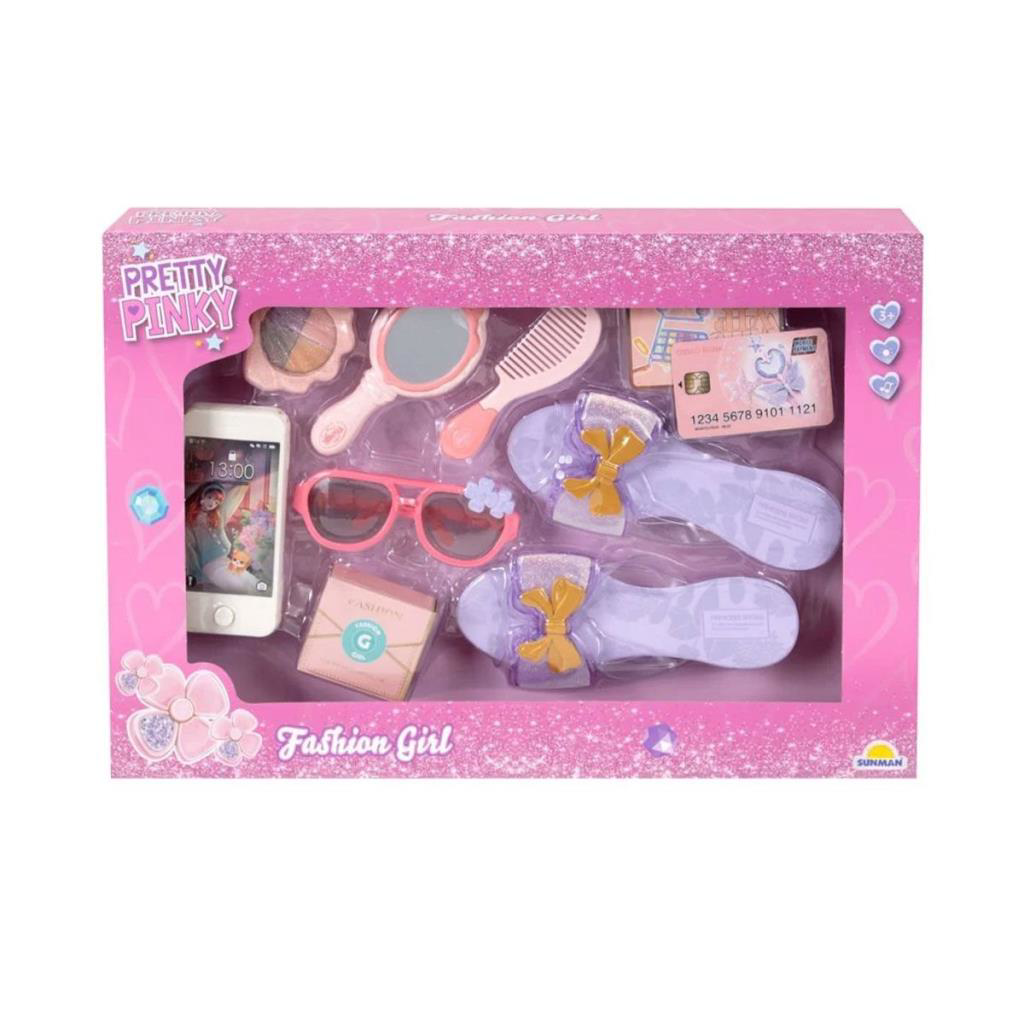 Nessiworld 4376 Pretty Pinky Kokoş Terlik Gözlük Tarak Set -Sunma Nessiworld 4376 Pretty Pinky Kokoş Terlik Gözlük Tarak Set -Sunma
