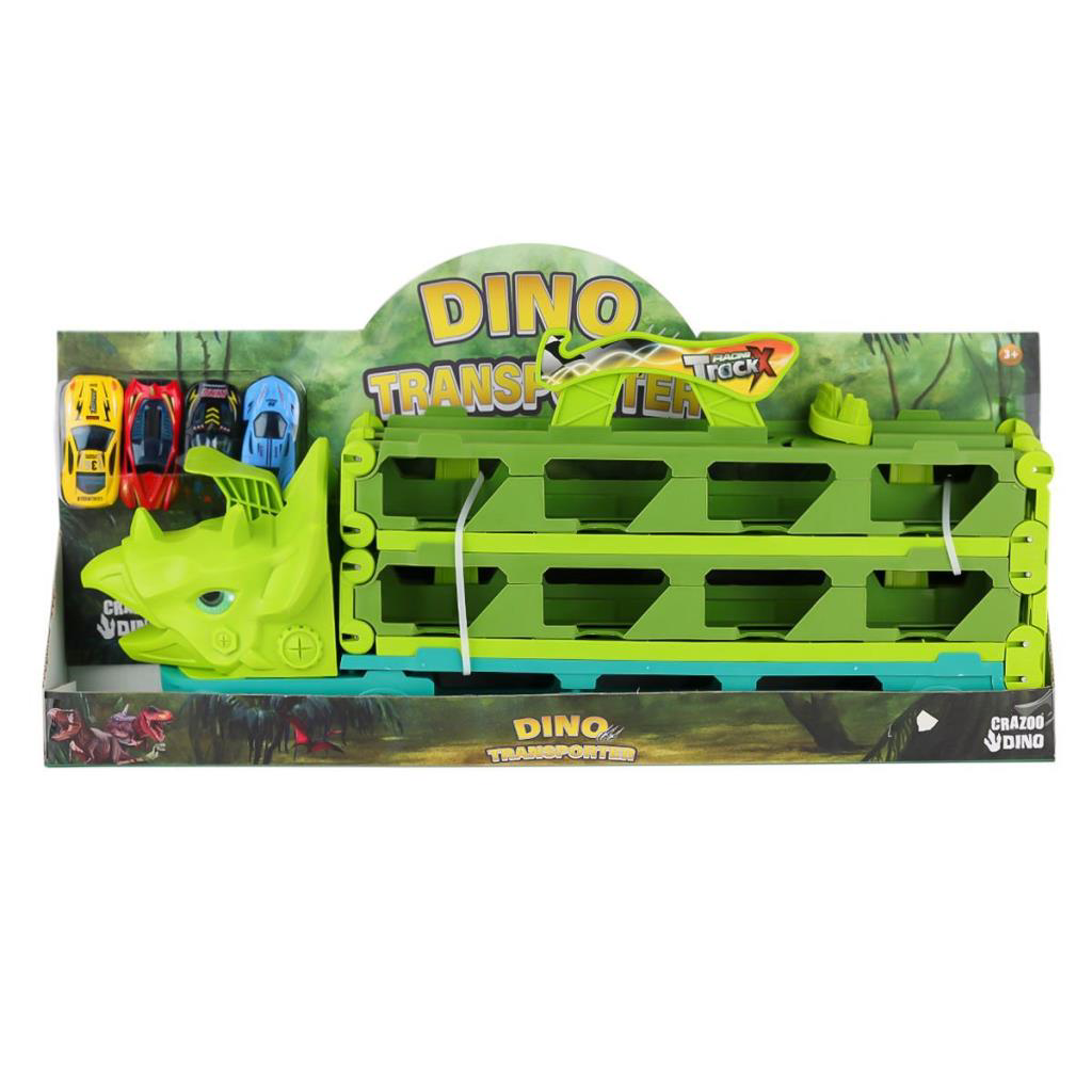 Nessiworld 4529 Dino Transporter Yarış Pisti + 4 Araç -Sunman Nessiworld 4529 Dino Transporter Yarış Pisti + 4 Araç -Sunman