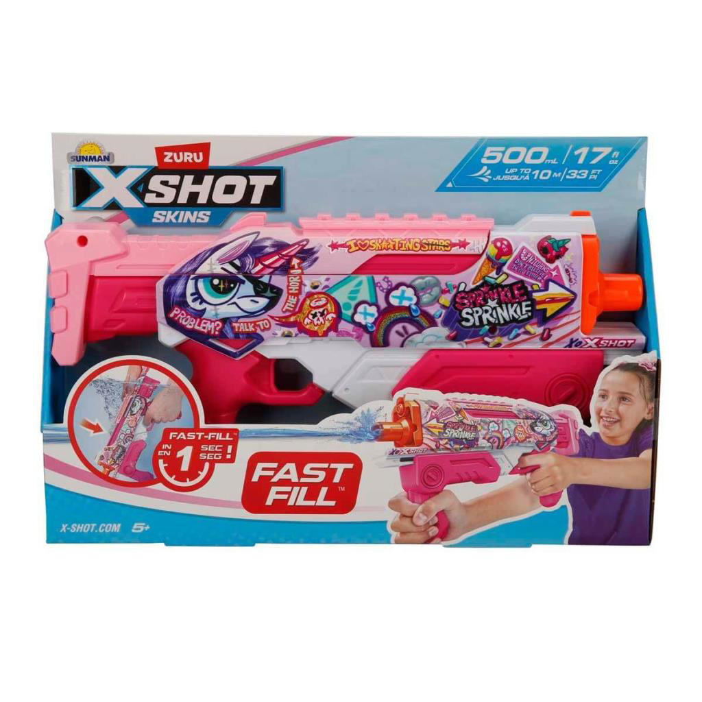 NessiWorld 4583 X-Shot Skins Hyperload Fast Fill Su Tabancası 34 