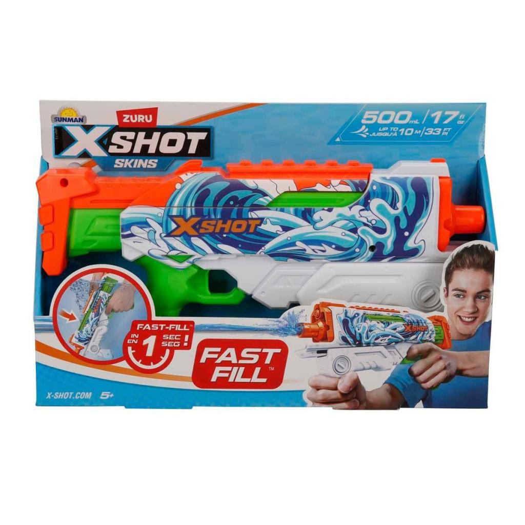 NessiWorld 4583 X-Shot Skins Hyperload Fast Fill Su Tabancası 34 