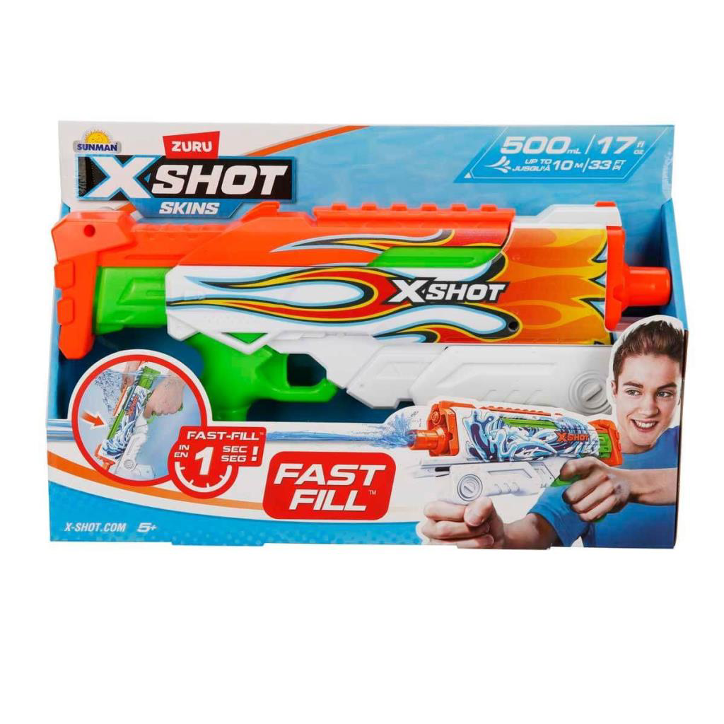 NessiWorld 4583 X-Shot Skins Hyperload Fast Fill Su Tabancası 34 