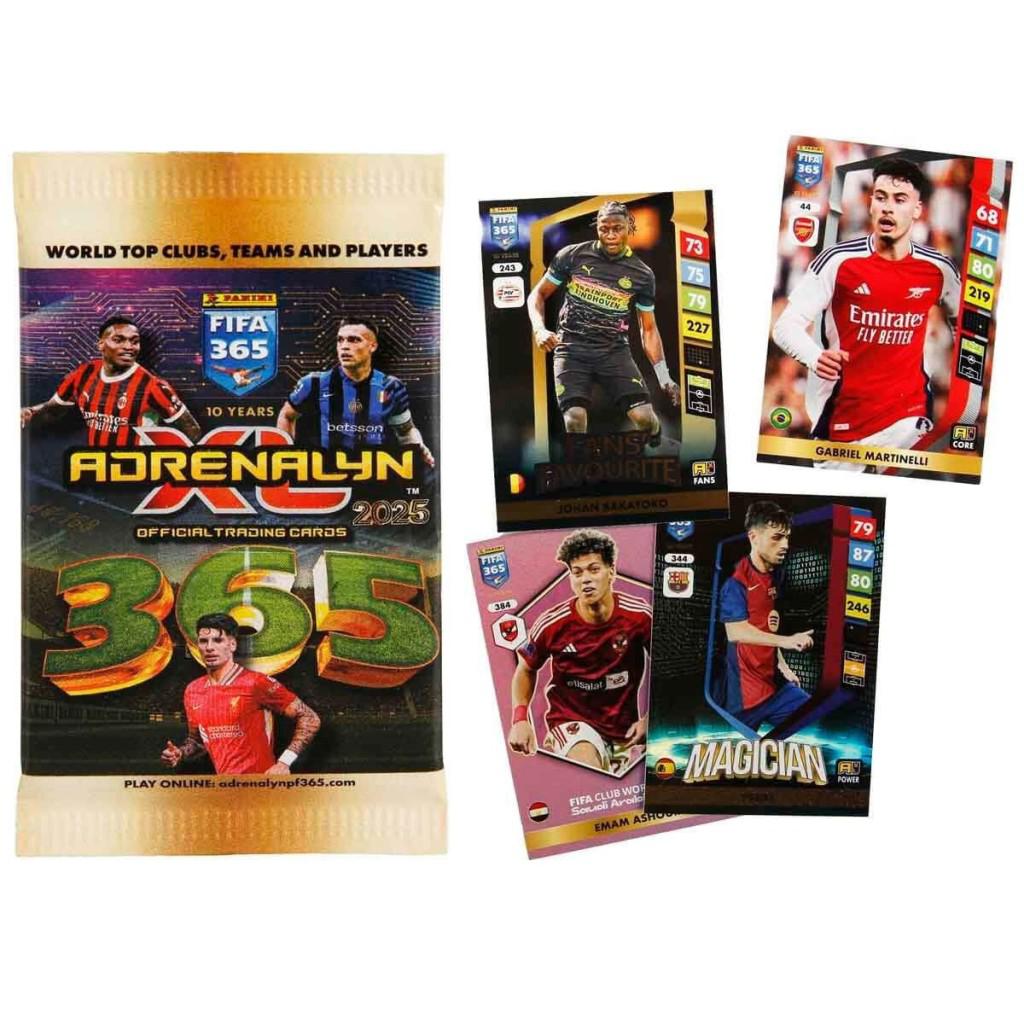 Nessiworld 4716 FIFA 365 Adrenalyn XL 2025 Trading Card Paketi
