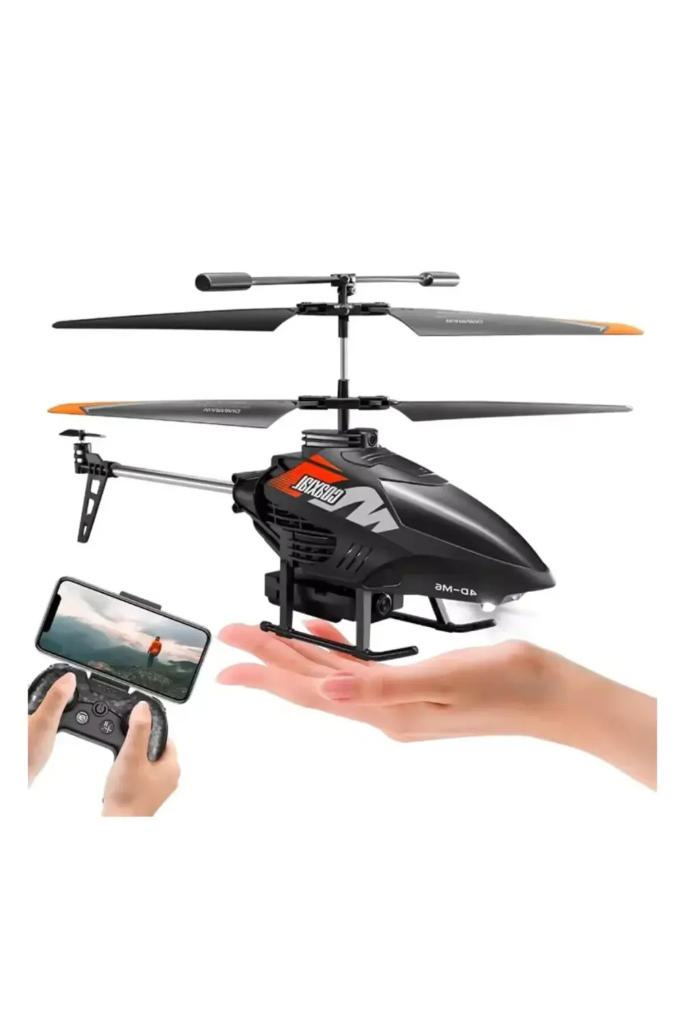 Nessiworld 4D-M6 Kumandalı Kameralı Helikopter 4ch