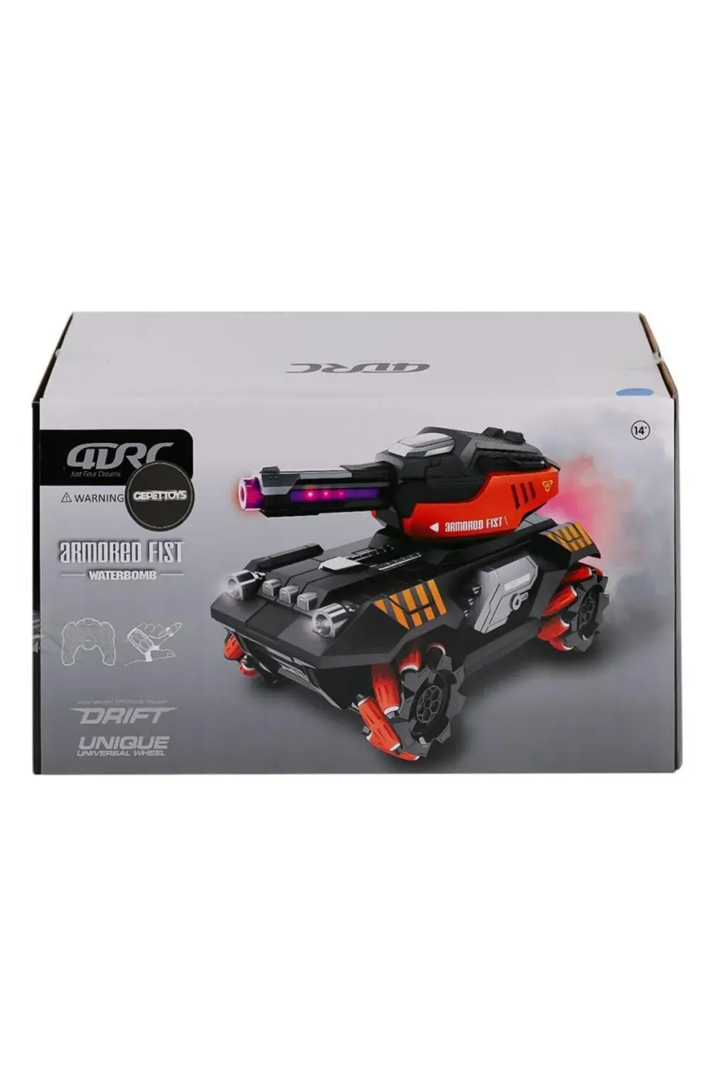 Nessiworld 4D-Y11 Kumandalı Sesli Işıklı Drift Tank