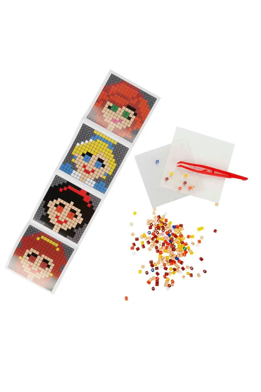 Nessiworld 4in1 Disney Princess Pixel Pixel Boncuk Aktivite ve Oy