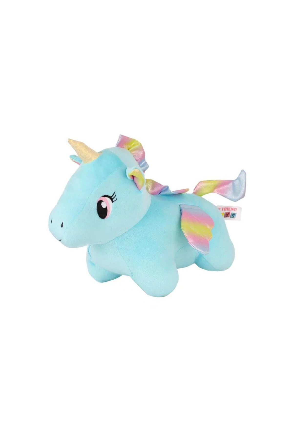 Nessiworld 5018 Kadife Mavi Unicorn -My Friend Toys