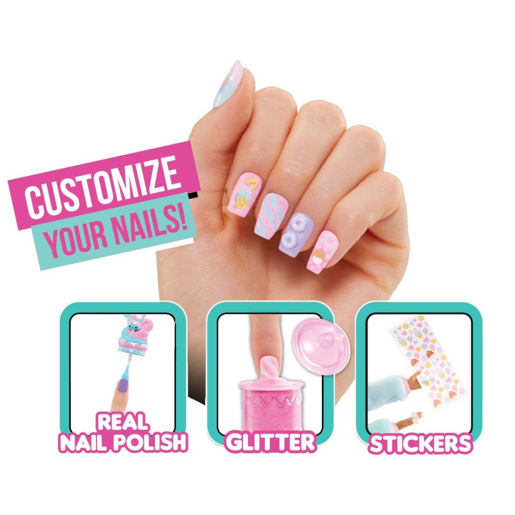Nessiworld  503781 L.O.L. O.M.G. Sweet Nails Candylicious Sprinkl