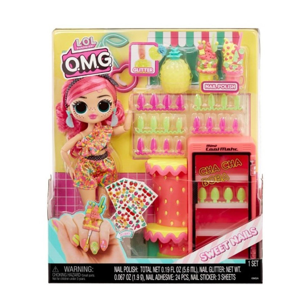 Nessiworld 503842 L.O.L. O.M.G. Sweet Nails Pinky Pops Meyve Dük Nessiworld 503842 L.O.L. O.M.G. Sweet Nails Pinky Pops Meyve Dük