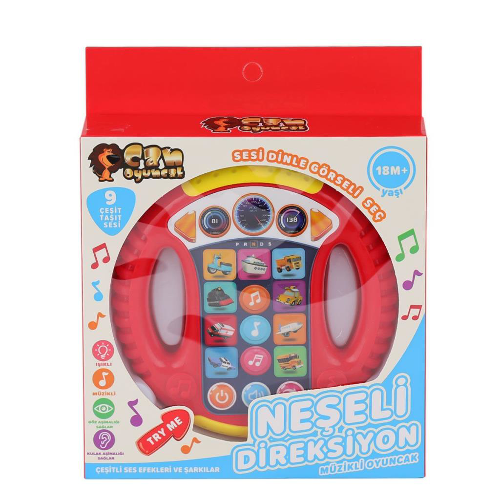 Nessiworld 508 Türkçe Direksiyon -Can Oyuncak Nessiworld 508 Türkçe Direksiyon -Can Oyuncak