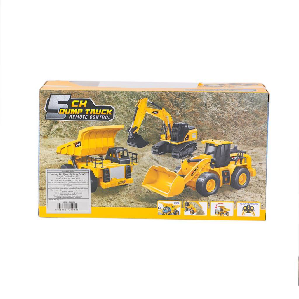 Nessiworld 5082 SUN-RST-RC İŞ MAKİNESİ 1 24 DAMPERLİ KAMYON FF IŞ Nessiworld 5082 SUN-RST-RC İŞ MAKİNESİ 1 24 DAMPERLİ KAMYON FF IŞ