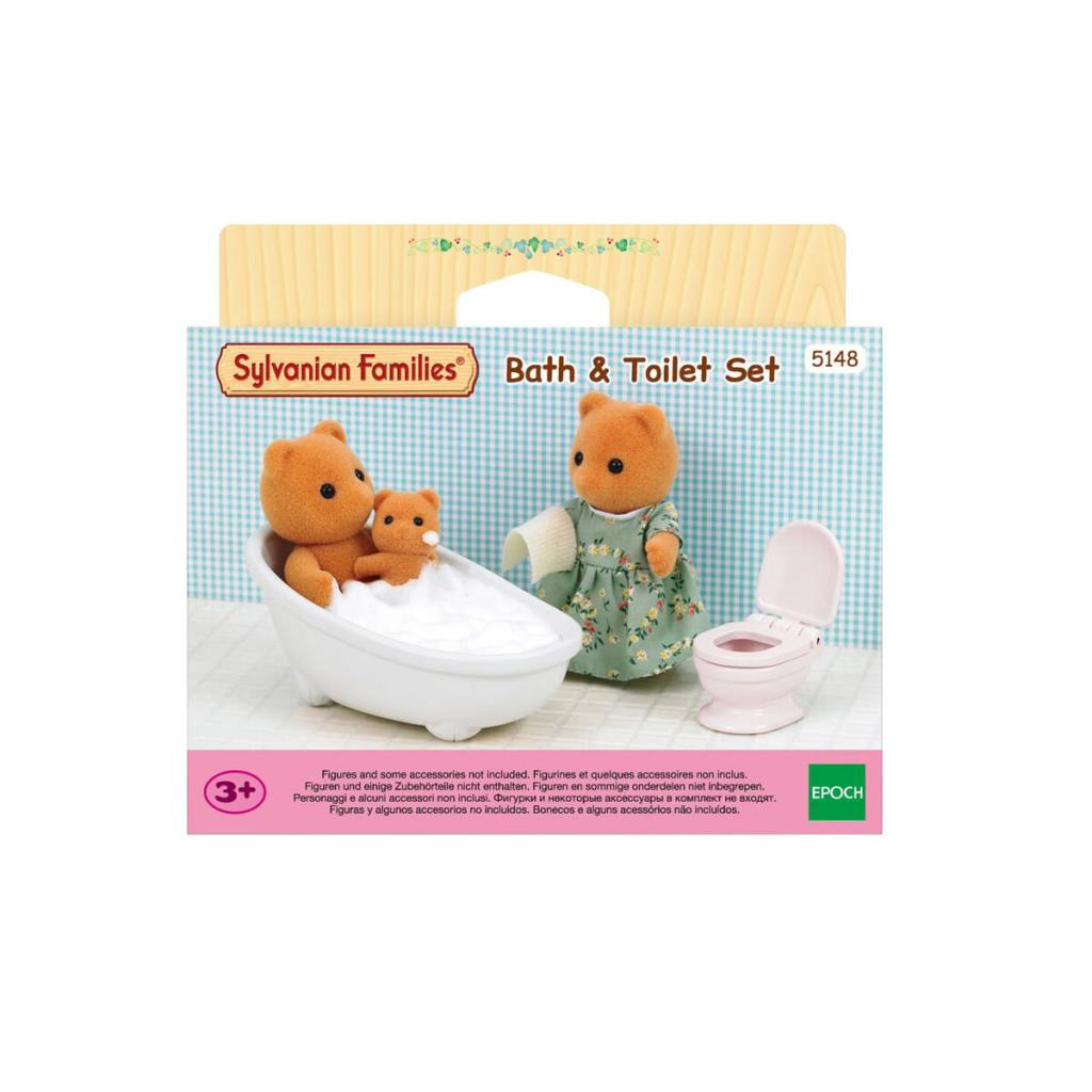 Nessiworld 5148 Sylvanian Families Banyo ve Tuvalet Seti (figürle Nessiworld 5148 Sylvanian Families Banyo ve Tuvalet Seti (figürle