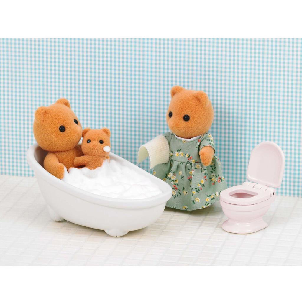 Nessiworld 5148 Sylvanian Families Banyo ve Tuvalet Seti (figürle Nessiworld 5148 Sylvanian Families Banyo ve Tuvalet Seti (figürle