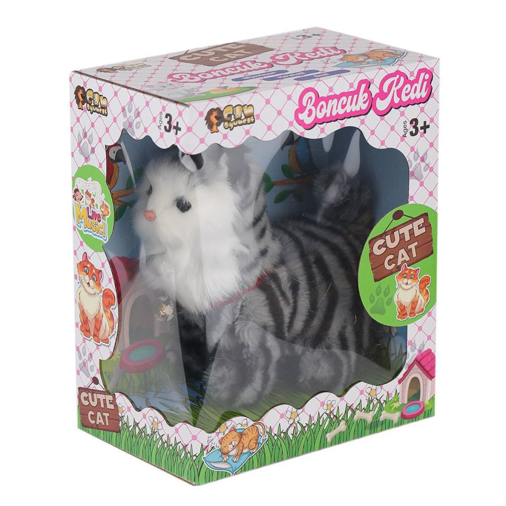 Nessiworld 5231 Miyavlayan Hareketli Peluş Kedi -Can Oyuncak Nessiworld 5231 Miyavlayan Hareketli Peluş Kedi -Can Oyuncak