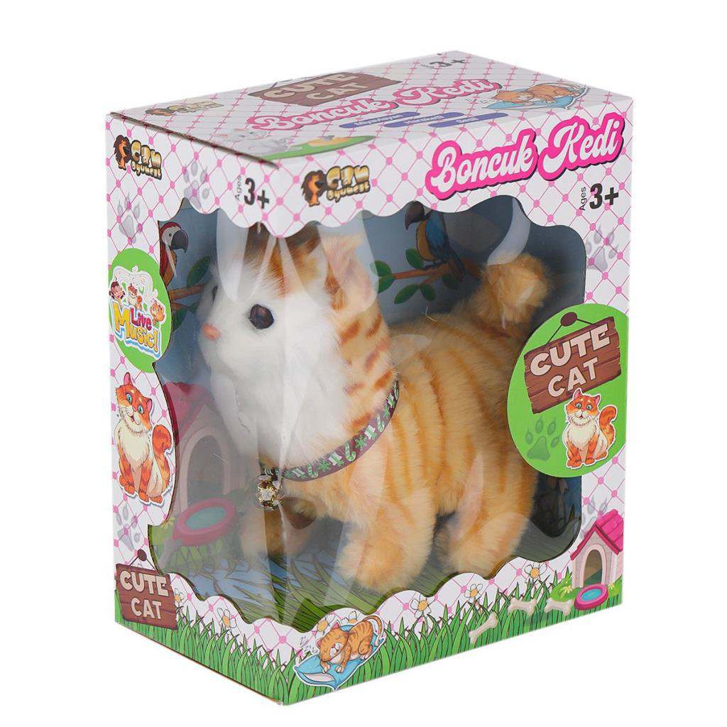 Nessiworld 5231 Miyavlayan Hareketli Peluş Kedi -Can Oyuncak Nessiworld 5231 Miyavlayan Hareketli Peluş Kedi -Can Oyuncak