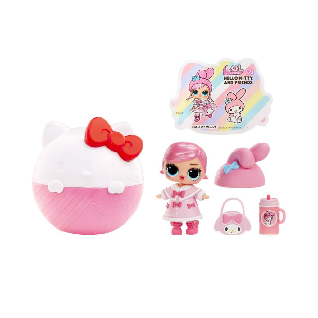 Nessiworld 523857-523840 L.O.L. Tots Hello Kitty Nessiworld 523857-523840 L.O.L. Tots Hello Kitty