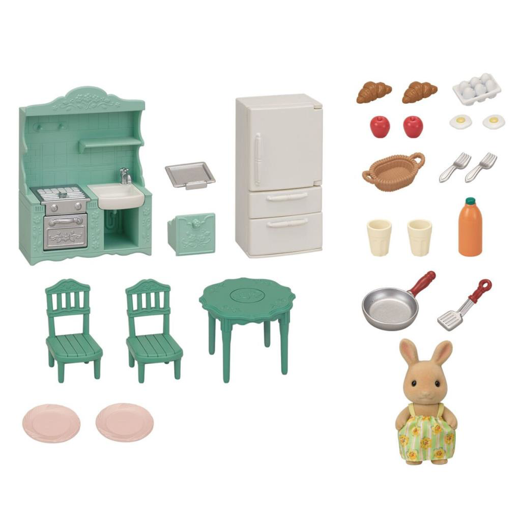 Nessiworld 5378 Sylvanian Families Yemek Odası Seti +3 yaş Nessiworld 5378 Sylvanian Families Yemek Odası Seti +3 yaş