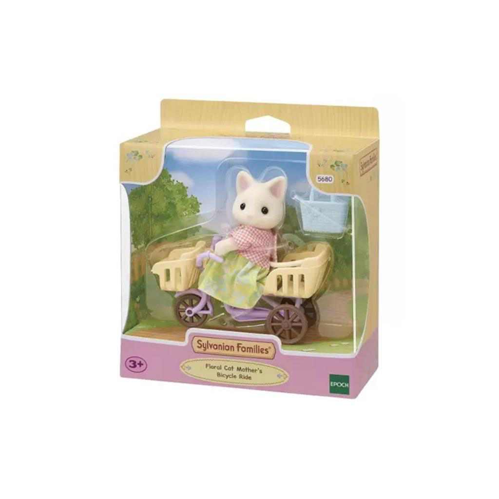 NessiWorld 5680SylvanianFamiliesÇiçekliKediAnneveBisikleti+3yaş NessiWorld 5680SylvanianFamiliesÇiçekliKediAnneveBisikleti+3yaş
