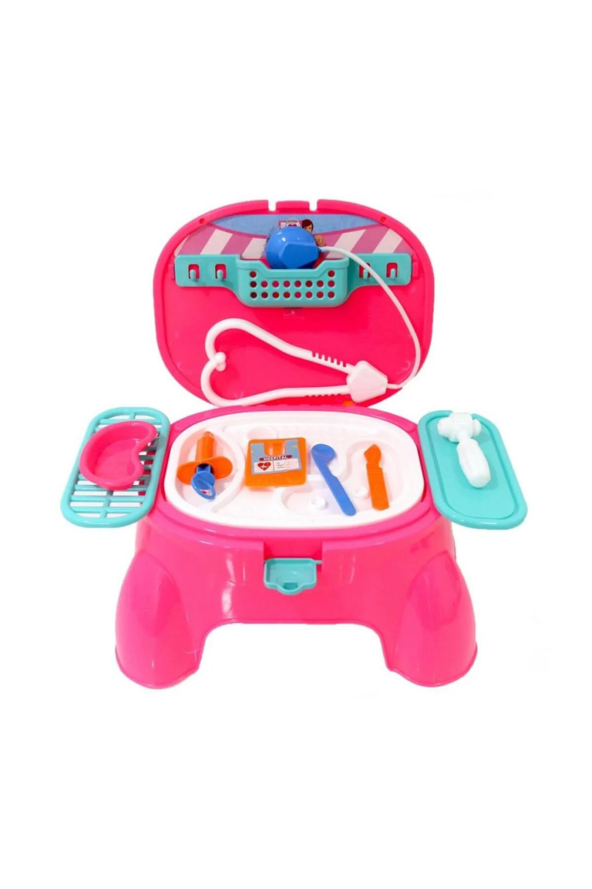 Nessiworld 573-BP LITTLE NURSE OYUN TABURESİ DOKTOR SET KIZ(Ürün 