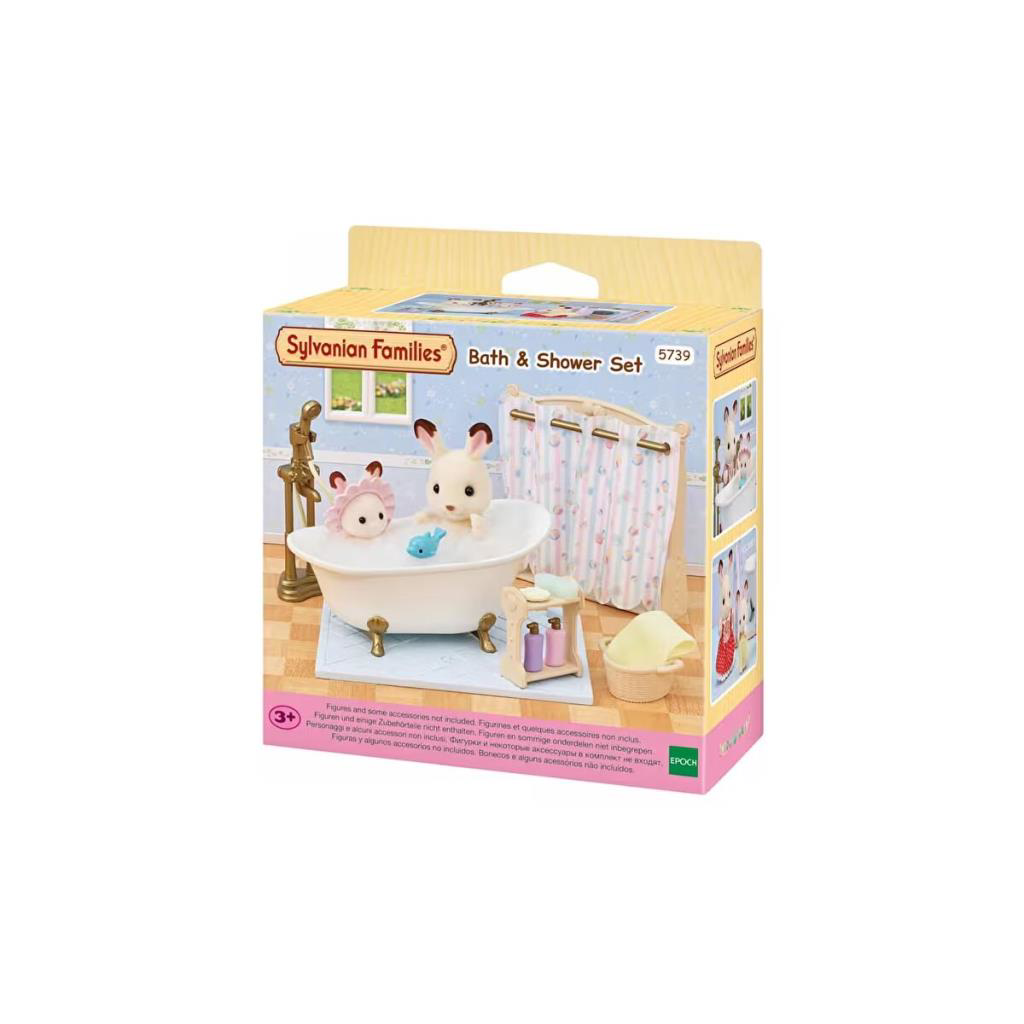 Nessiworld 5739 Sylvanian Families Banyo ve Duş Seti (figürler da Nessiworld 5739 Sylvanian Families Banyo ve Duş Seti (figürler da