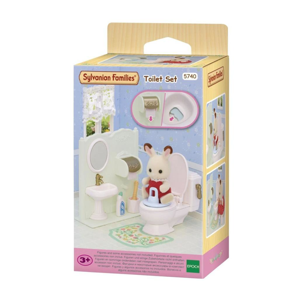 Nessiworld 5740 Sylvanian Families Tuvalet Seti (figürler dahil d Nessiworld 5740 Sylvanian Families Tuvalet Seti (figürler dahil d