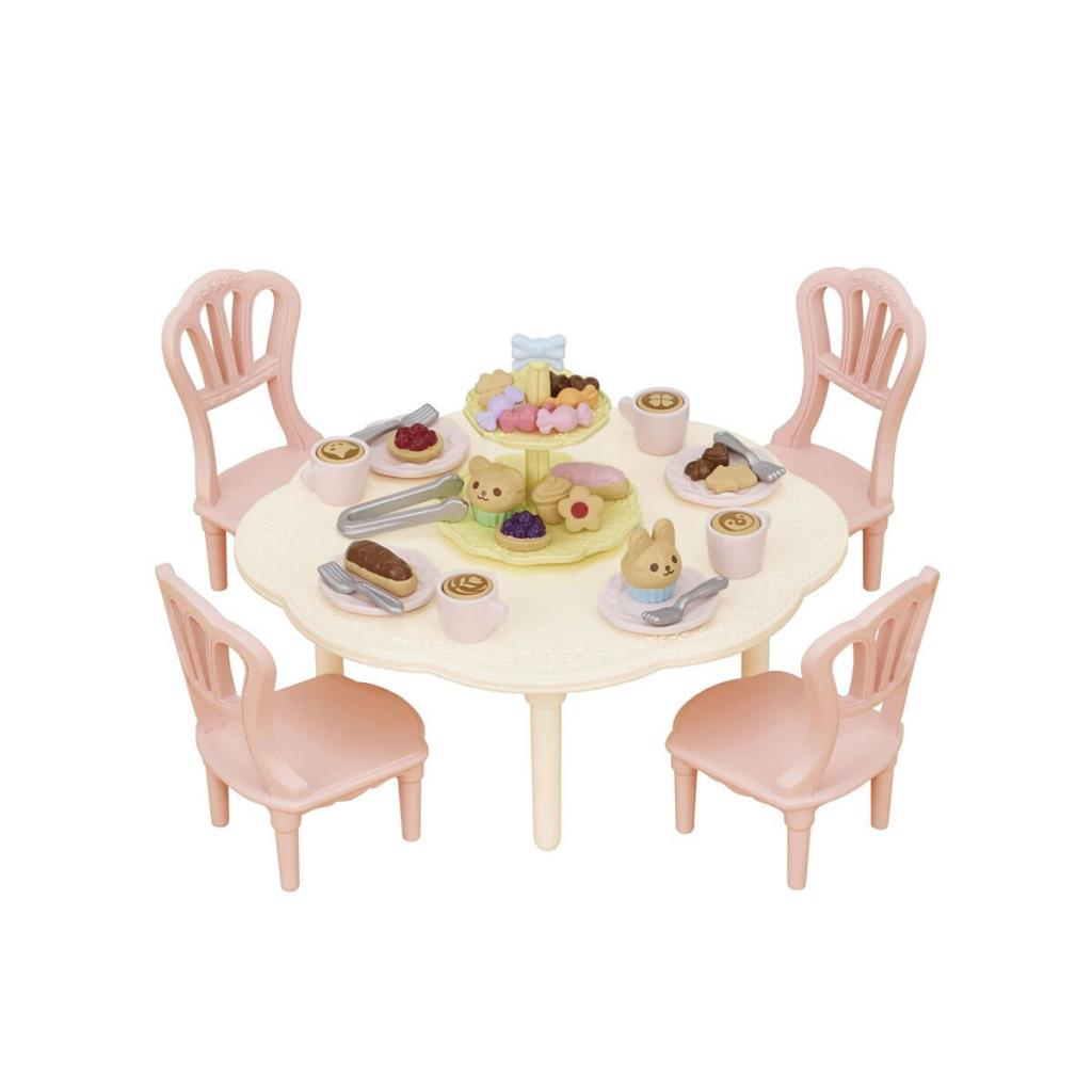 Nessiworld 5742 Sylvanian Families Tatlı Partisi Oyun Seti (figür Nessiworld 5742 Sylvanian Families Tatlı Partisi Oyun Seti (figür