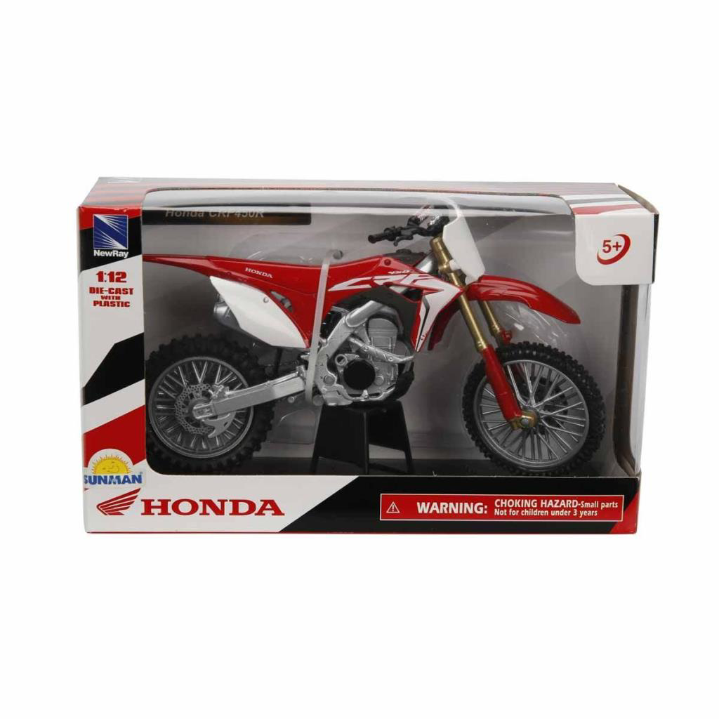Nessiworld 57443 SUN-Honda  CFR450R Kırmızı 1:12