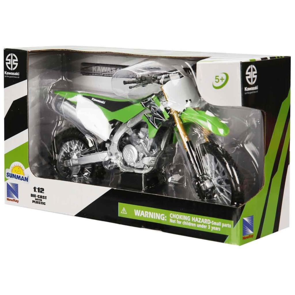 Nessiworld 57483 SUN- Kawasakı KX450 Yeşil 1:12 Nessiworld 57483 SUN- Kawasakı KX450 Yeşil 1:12